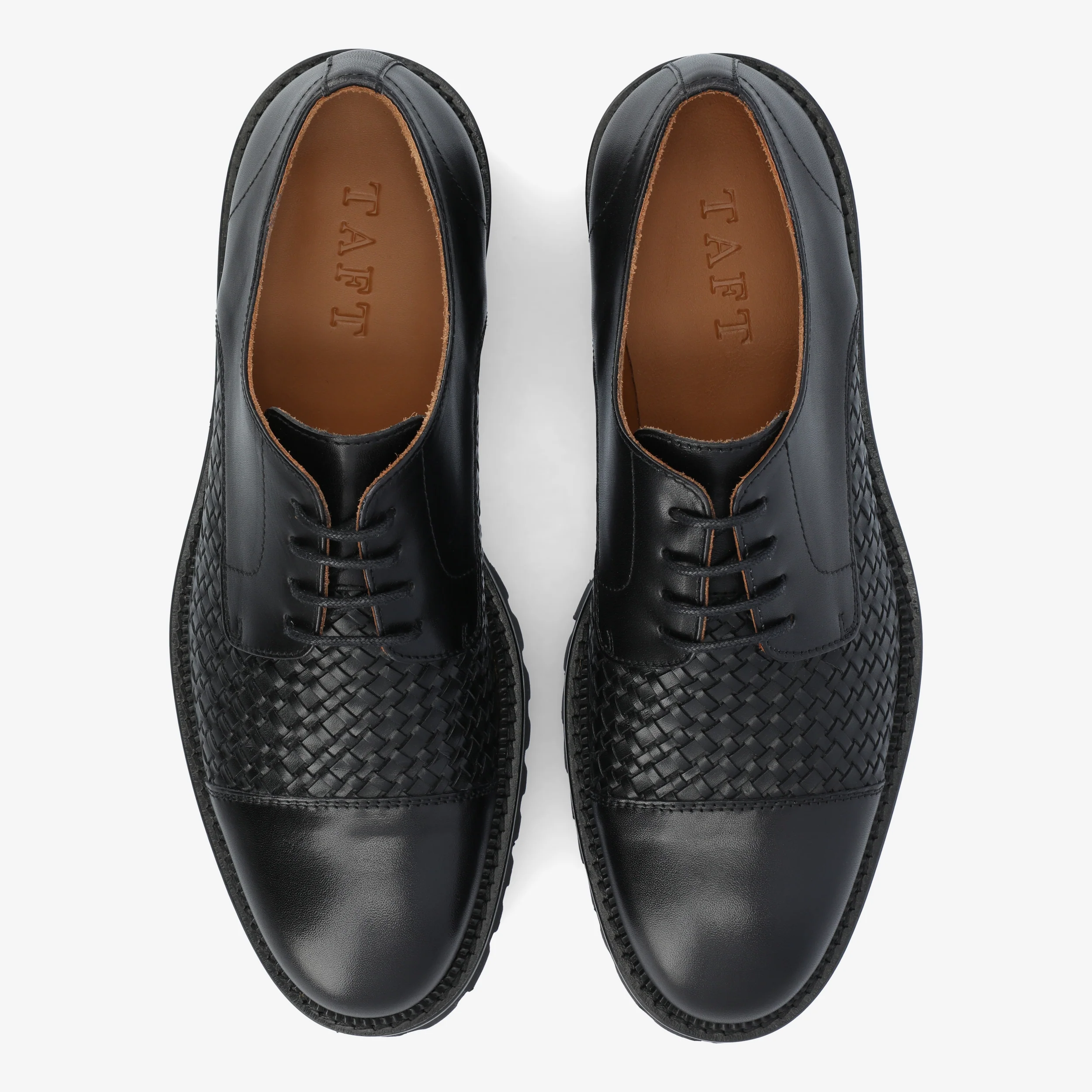 The Lucia Women's Shoe in Black Woven - Image 4