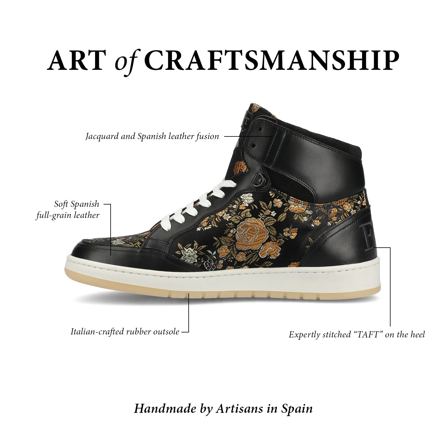 The Rapido High-top Sneaker in Eden Noir - Image 8