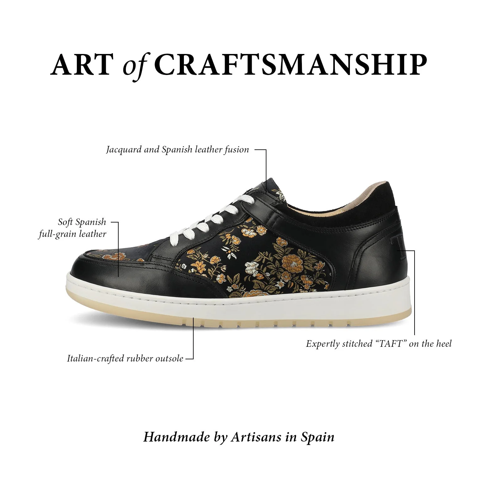 The Rapido Low Sneaker in Eden Noir - Image 8